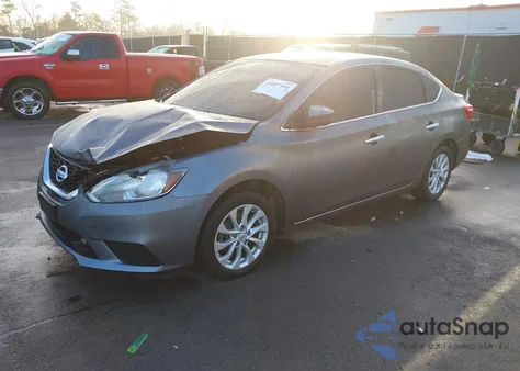 2019 Nissan Sentra Sv z USA, uszkodzony, nr VIN 3N1AB7AP4KY432590